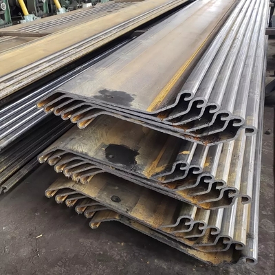 Z Type Hot Rolled Cold Rolled Steel Sheet Pile JIS Standard